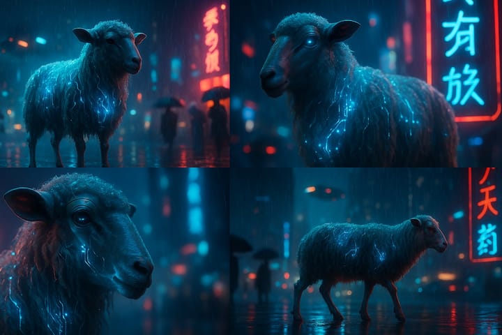 Does AI dream of electric sheep?