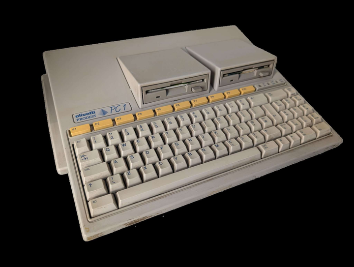 Olivetti PC1 computer - Photo credits Gammitin Ben https://bsky.app/profile/gammitin.bsky.social