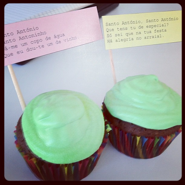Manjerico cupcakes! :D
