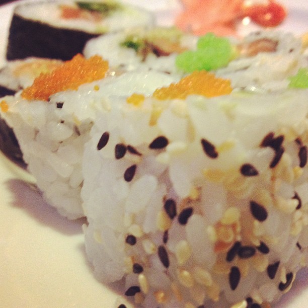 Sushi ontem, sushi hoje...