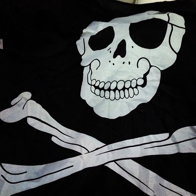 Packing my old friend, Jolly Roger!