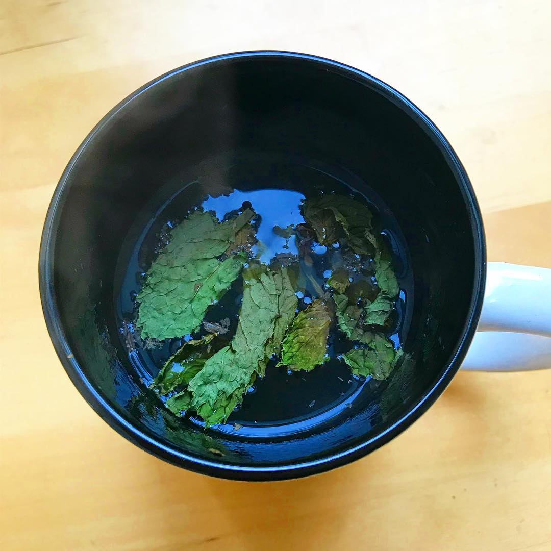 Green tea meets mint.