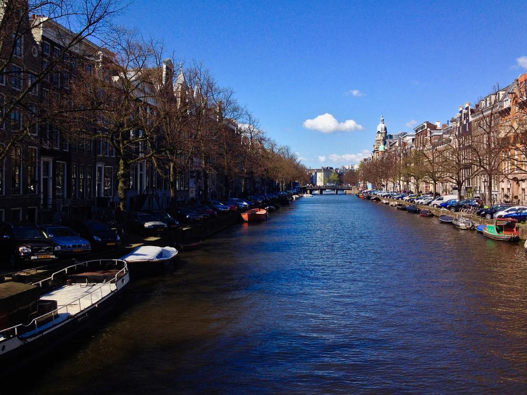 Throwback to the sunny days in Amsterdam