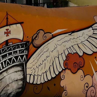 streetstyle,streetphotography,urban,streetstorytelling,graffiti,Lisbon,portugal,caravel,street