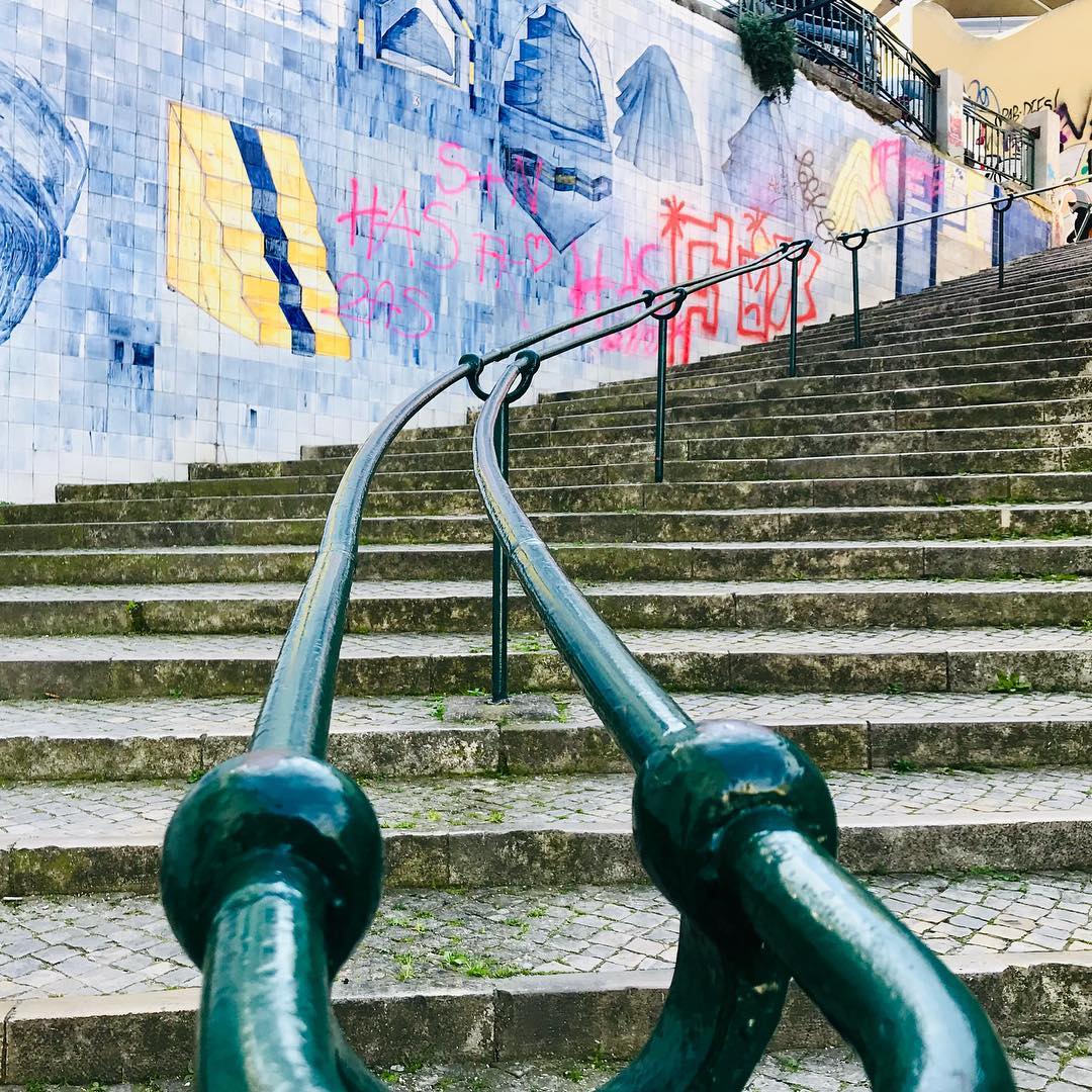 #Lisbon #Portugal #tiles #azulejo #urbanart