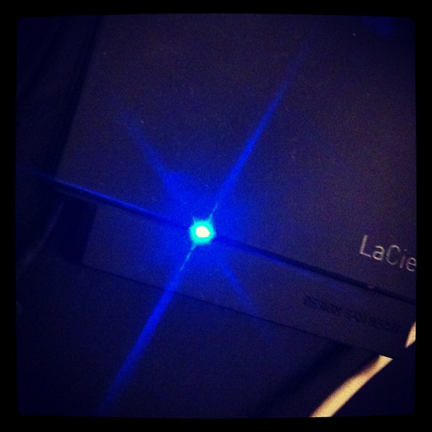 More blue lights