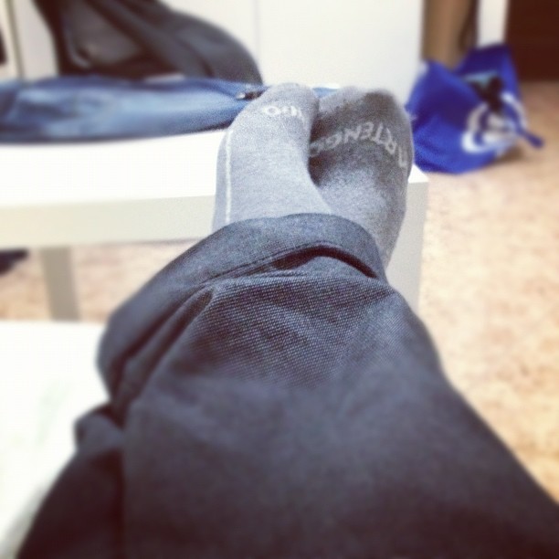 put your feet up