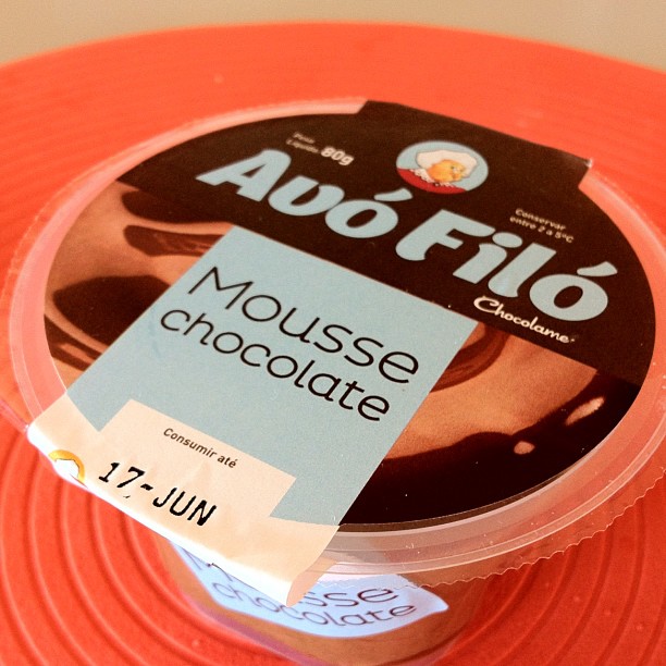 A avó filó mudou as embalagens de mousse. Já não 
