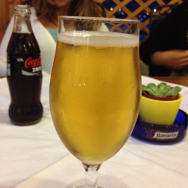 O Bruno não bebe cerveja