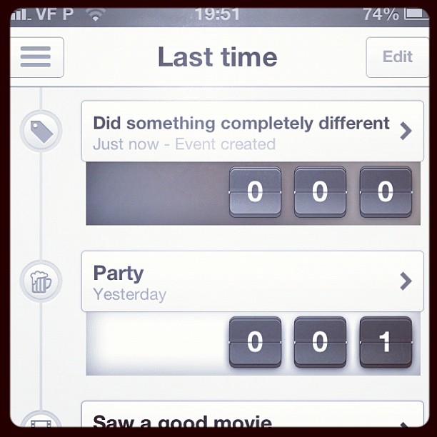 When was the last time you did something complete