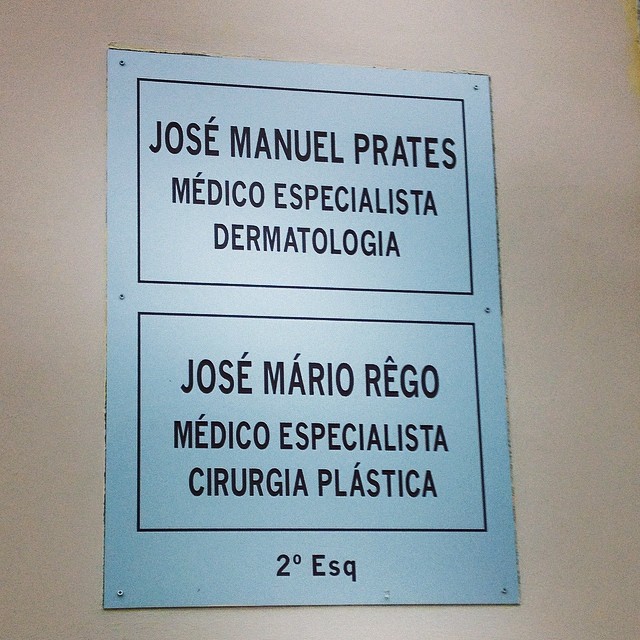 Eu desconfiava desta proximidade.