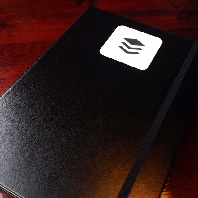 Love the simplicity of the @buffer stickers. :)