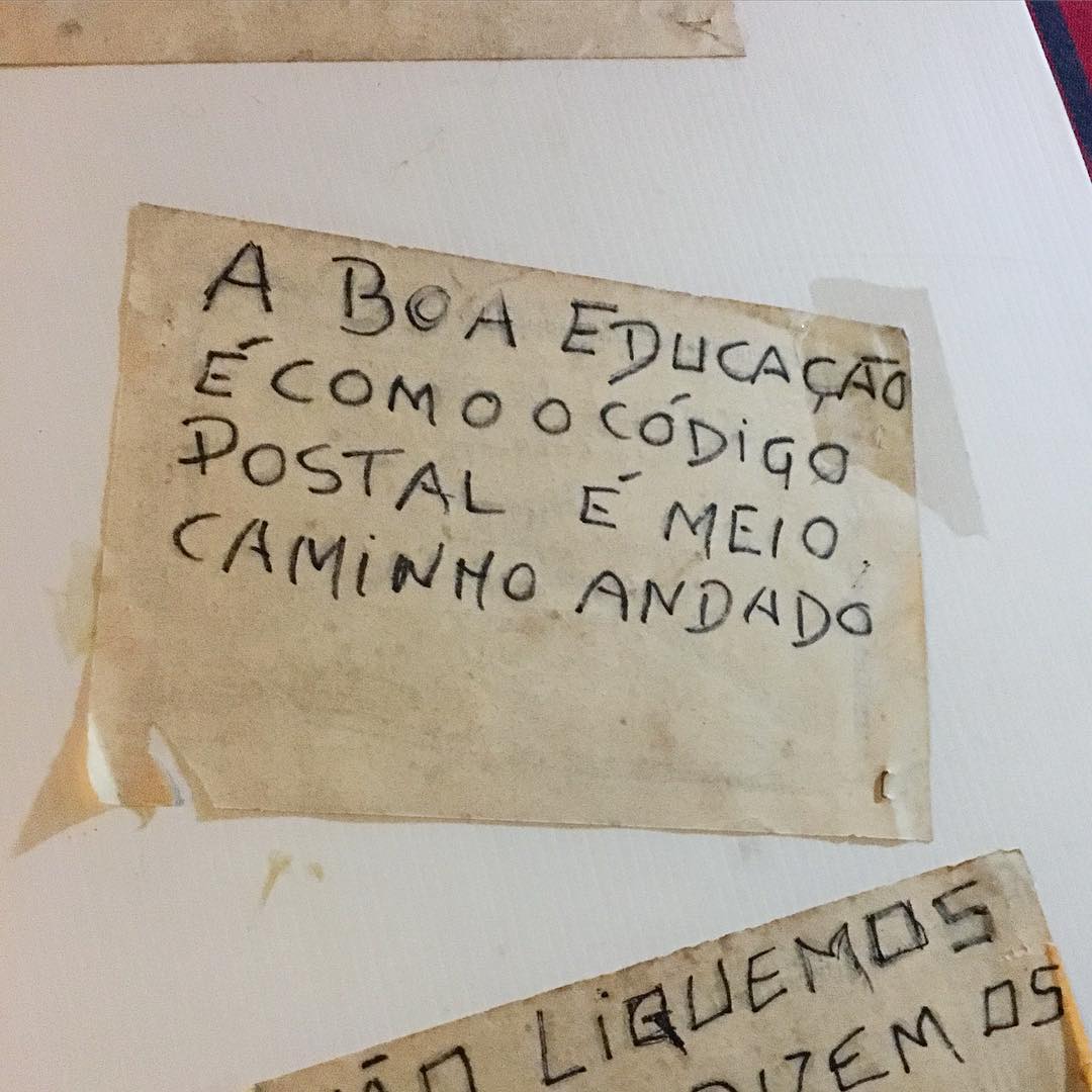 E eu gosto tanto de atalhar caminho