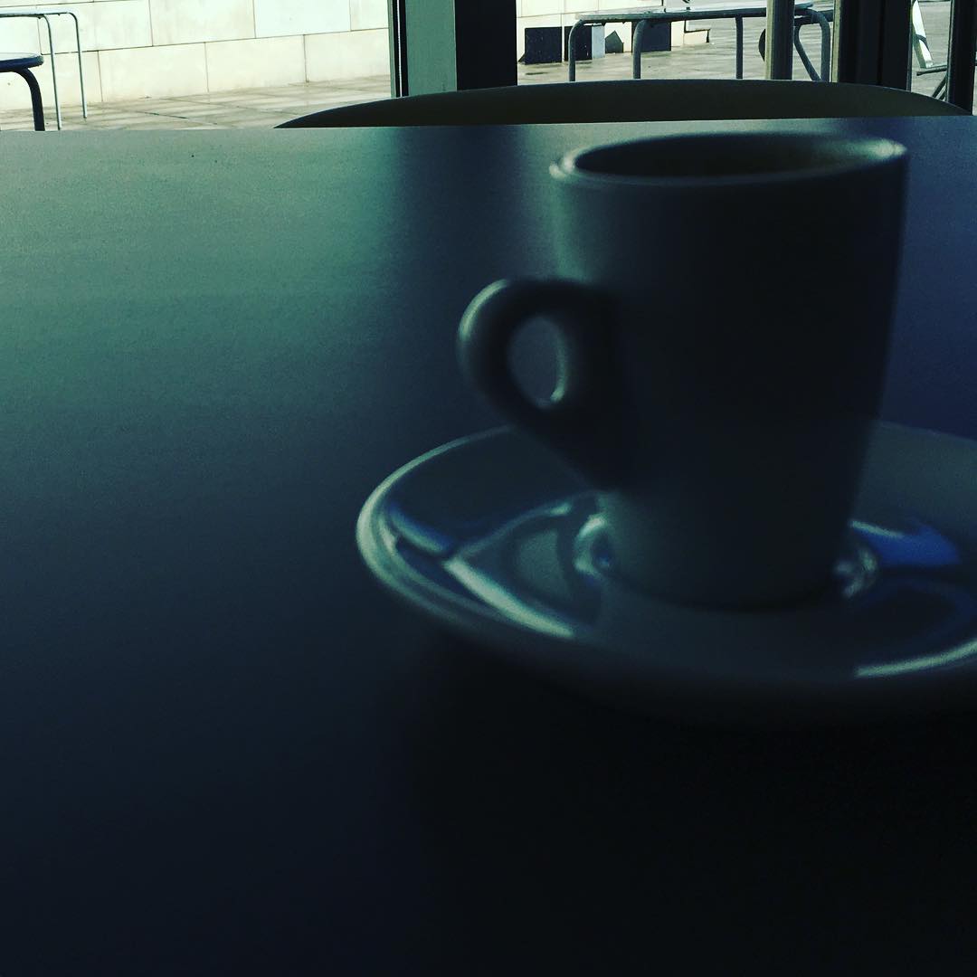 It's always darkest before the #coffee