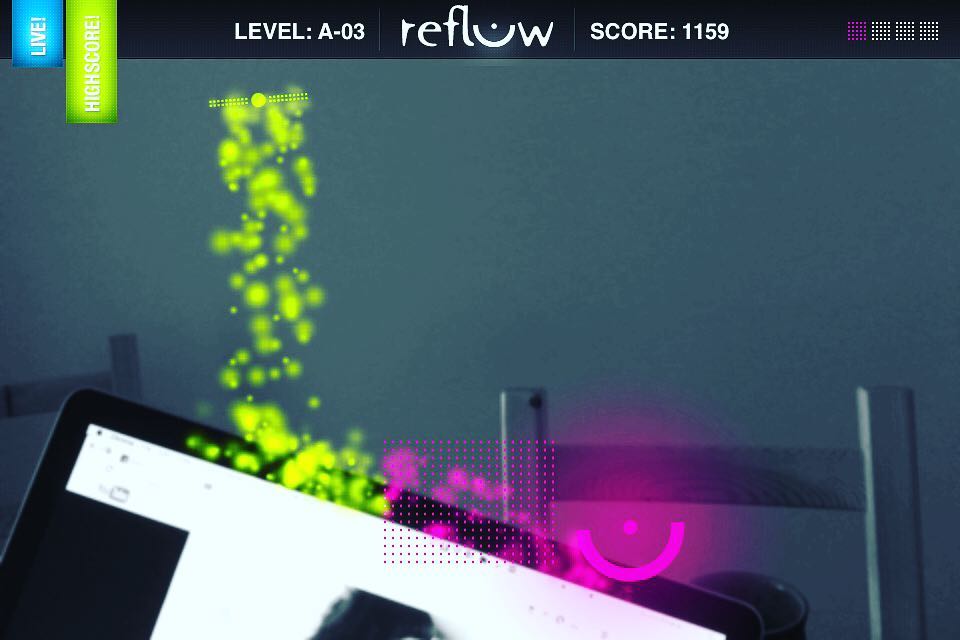 This game uses the phone's camera. You have to le