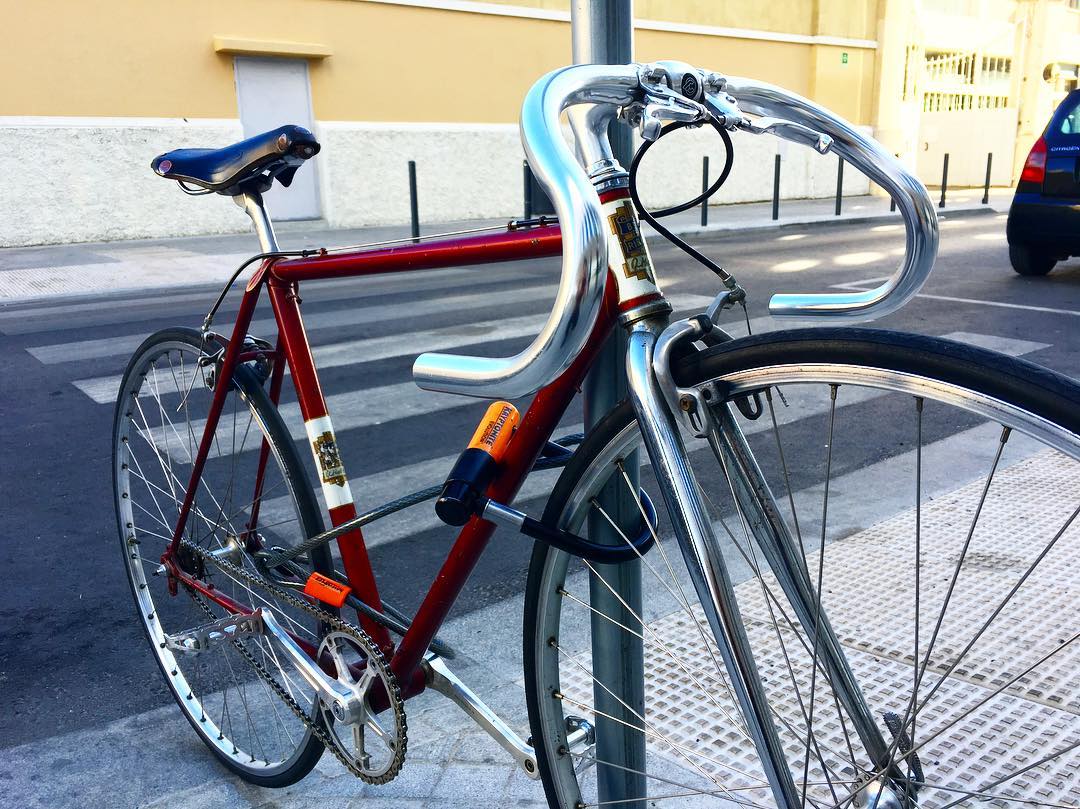 Today's ride to work was a little bit different.