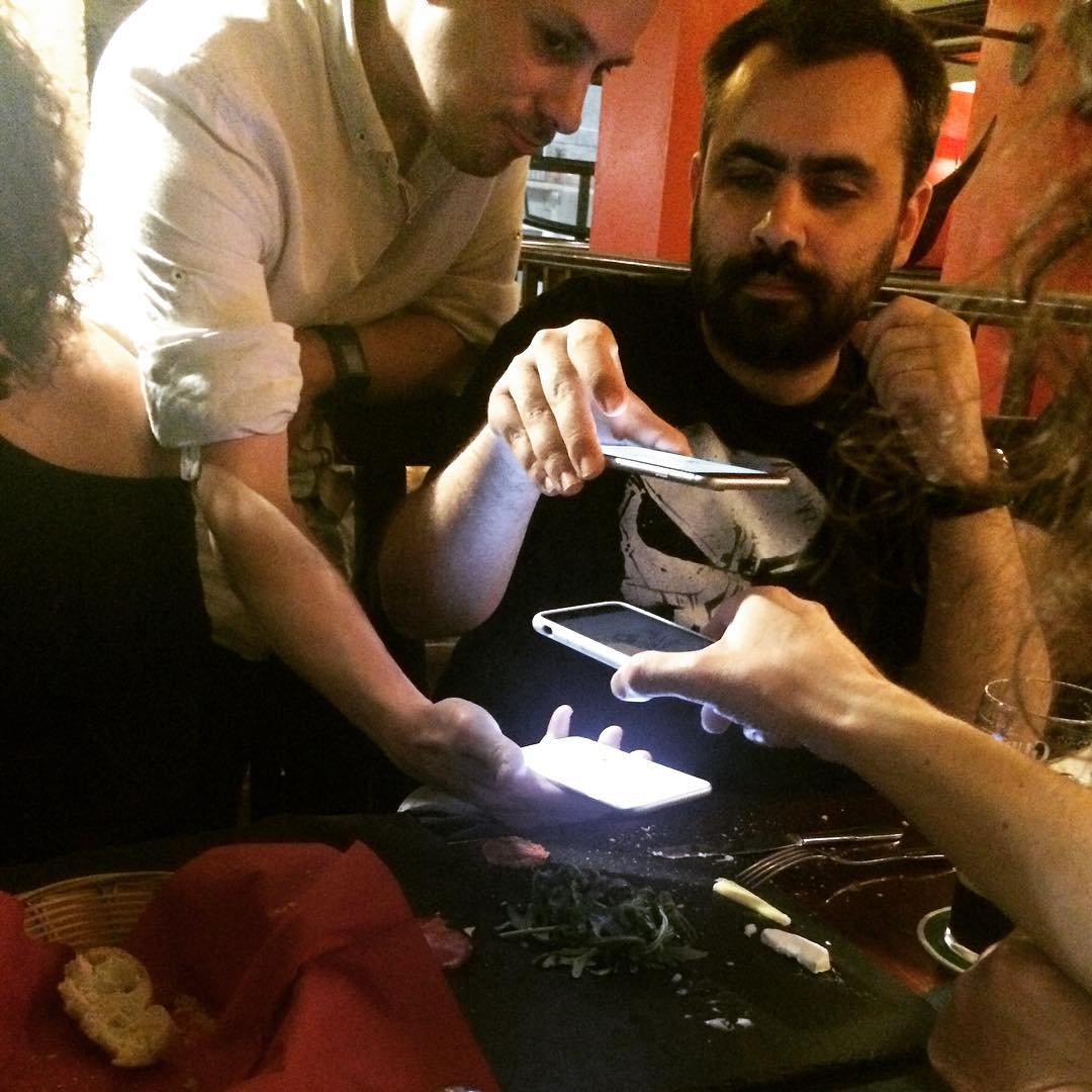 Geeks being geeks. Playing #blackbox at #twittlis