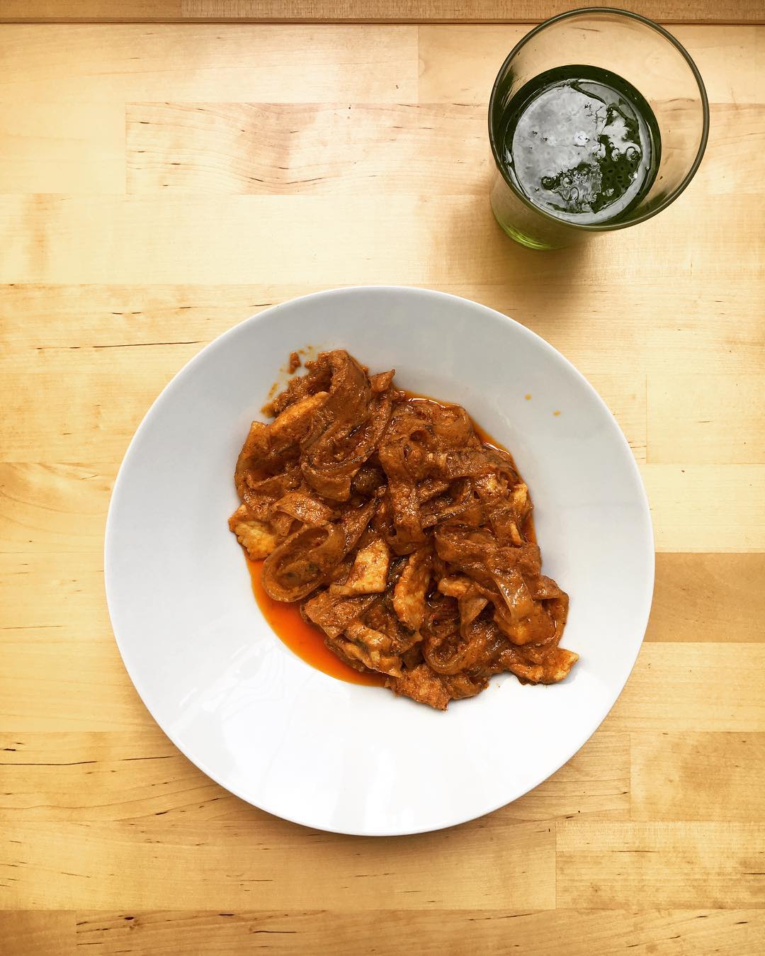 Bruno was in a curry to make lunch